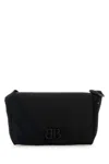 Balenciaga Black Nylon Small Monaco Crossbody Bag In Black
