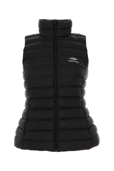 BALENCIAGA NYLON SLEEVELESS JACKET