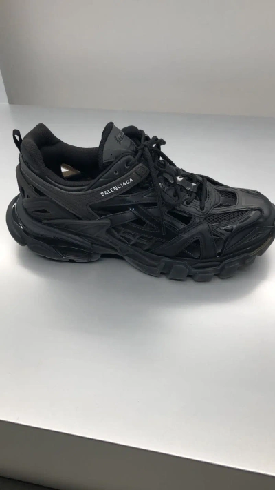 Pre-owned Balenciaga O1s1rm0823 Track Runner 2.0 In Black