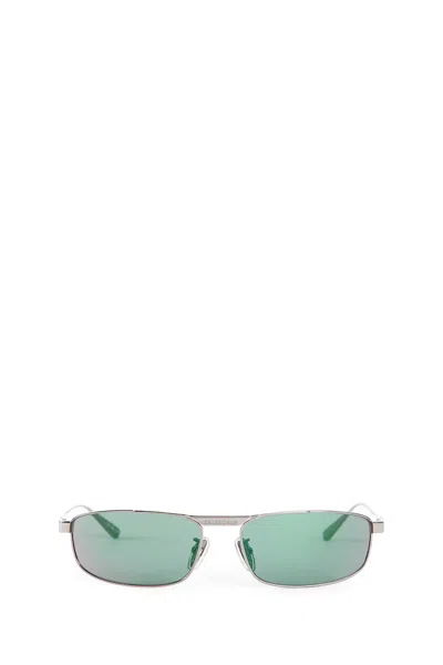 Balenciaga Occhiali Da Sole Rettangolari Tag 3.0 Frame In Multi