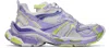 Balenciaga Runner 2 Yellow Lilac Mesh Sneakers In 9570 Eggshell/lilac/