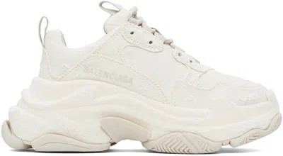 Balenciaga Triple S Sneakers In 2000 Beige