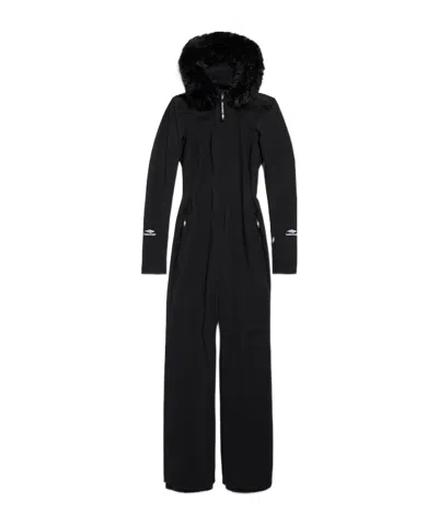BALENCIAGA BALENCIAGA SKI FITTED HOODED JUMPSUIT
