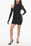 Balenciaga One-shoulder Cut Out Dress