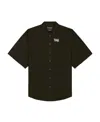 Balenciaga One Size Your Logo Here Short-sleeve Shirt In Black