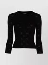 Balenciaga Bb-pattern Open-knit Jumper