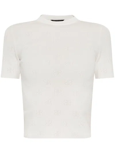 BALENCIAGA BALENCIAGA OPEN-KNIT WOOL TOP