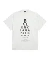 Balenciaga Open-necked Black Shirt In White
