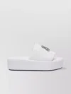 Balenciaga Rise Platform Leather Thong Sandals