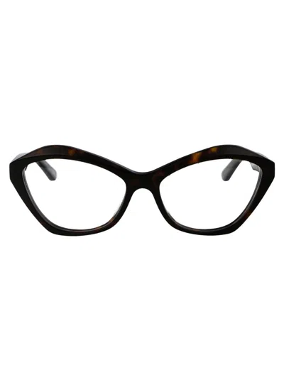 Balenciaga Tortoiseshell Cat-eye Glasses In 002 Havana Havana Transparent