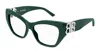 Balenciaga Eyeglasses Bb0312o In Green