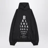 Balenciaga Women's Optical Washed Oversized Hoodie