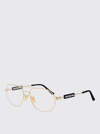 Balenciaga Optical Frames Men  In Gold