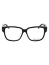 Balenciaga Black Acetate Optical Glasses In Black