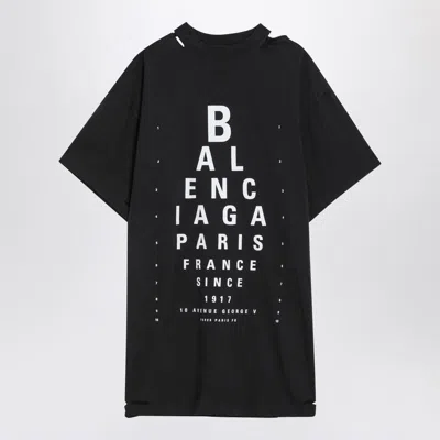 BALENCIAGA BALENCIAGA OPTICAL OVERSIZED T-SHIRT