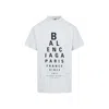 Balenciaga Women Chalk Coton Oversize Shirt In White