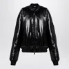 Balenciaga Ostrich-effect Bomber Jacket