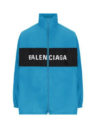 Balenciaga Outerwear In Blue