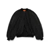 Balenciaga Draped Bomber In Black