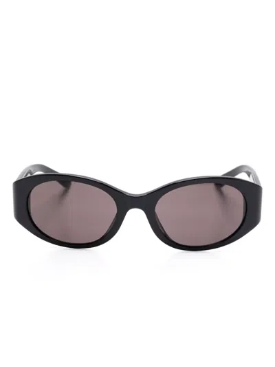 BALENCIAGA OVAL-FRAME SUNGLASSES