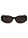 Balenciaga Oval Sunglasses Bb0369 Sk 001