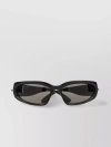 BALENCIAGA OVAL SUNGLASSES WITH TINTED LENSES AND CURVED TEMPLE TIPS