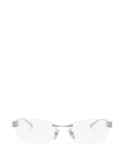 Balenciaga Ovale Frame Glasses In Orange