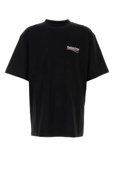 Balenciaga Over T-shirt Political Campaign Dirty Black