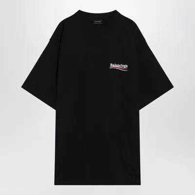 Balenciaga Over T-shirt Political Campaign Dirty Black Men