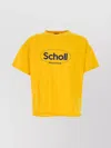 Balenciaga Men Yellow Cotton Oversize T-shirt In Yellow