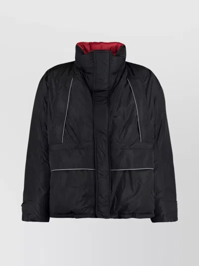 BALENCIAGA OVERSIZE QUILTED DOWN JACKET DRAWSTRING WAIST