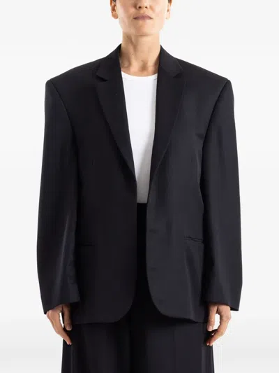 Balenciaga Oversized Blazer In Black