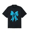 Balenciaga Bow Oversized T-shirt In Black