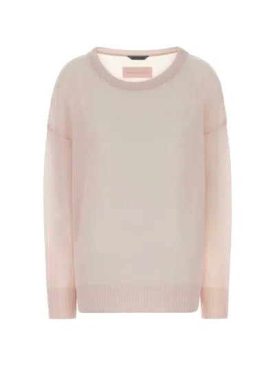 Balenciaga Pastel Pink Cashmere Oversize Sweater