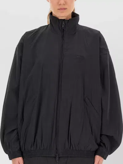 Balenciaga Oversized Coat In Black
