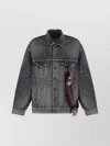 Balenciaga Oversized Denim Jacket Vintage Charms