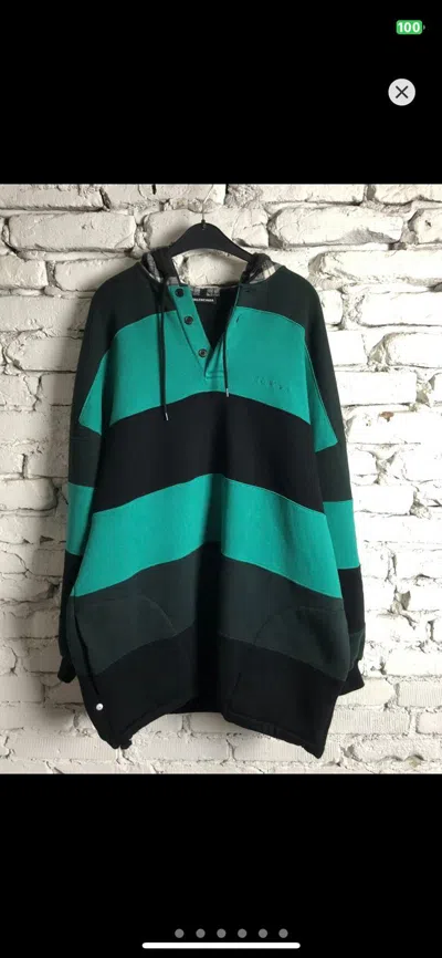 Pre-owned Balenciaga Oversized Hoodie In Black