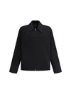 Balenciaga Oversized Collar Long Sleeves Jacket With Pockets In Black