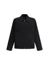 Balenciaga Oversized Collar Long Sleeves Jacket With Pockets In Black