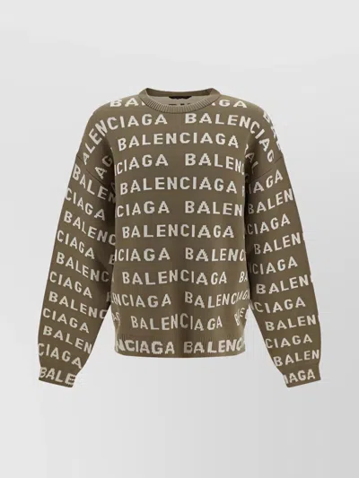 Balenciaga Knitwear In Beige