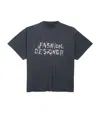 Balenciaga Oversized Painted Logo T-shirt In Black