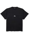 Balenciaga Oversized T-shirt Clothing In Black
