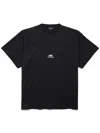 Balenciaga Oversized T-shirt Clothing In Black