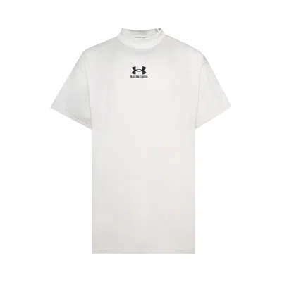 Pre-owned Balenciaga Oversized T-shirt 'dirty White/black' | Men's Size 3