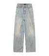Balenciaga Baggy Washed Jeans In Pink