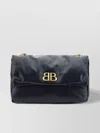 BALENCIAGA PADDED QUILTED SHOULDER BAG CHAIN STRAP