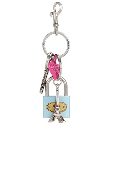Balenciaga Padlock Keyring