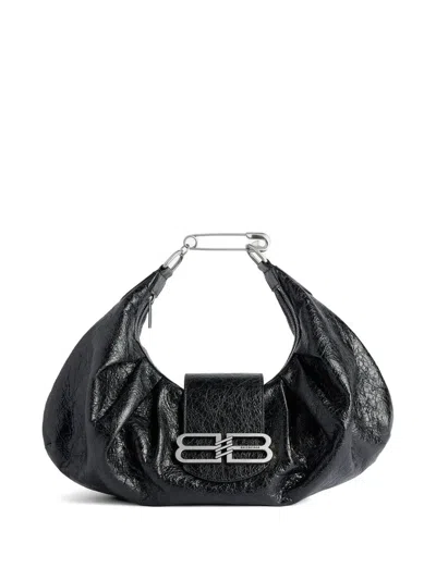 Balenciaga Pamela Shoulder Bag In Black