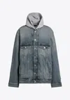 Balenciaga Paneled Design Denim Jacket