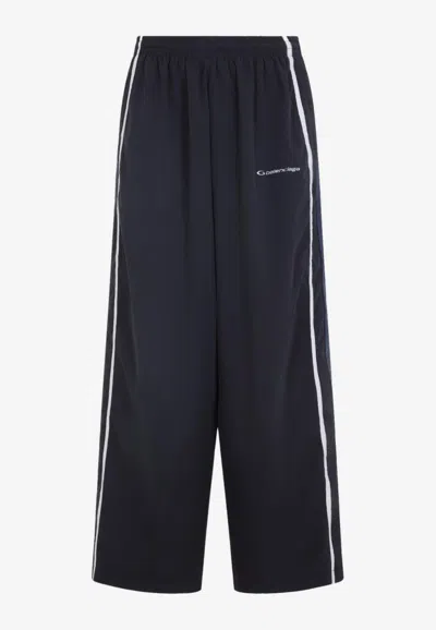 BALENCIAGA PANELED TRACK PANTS